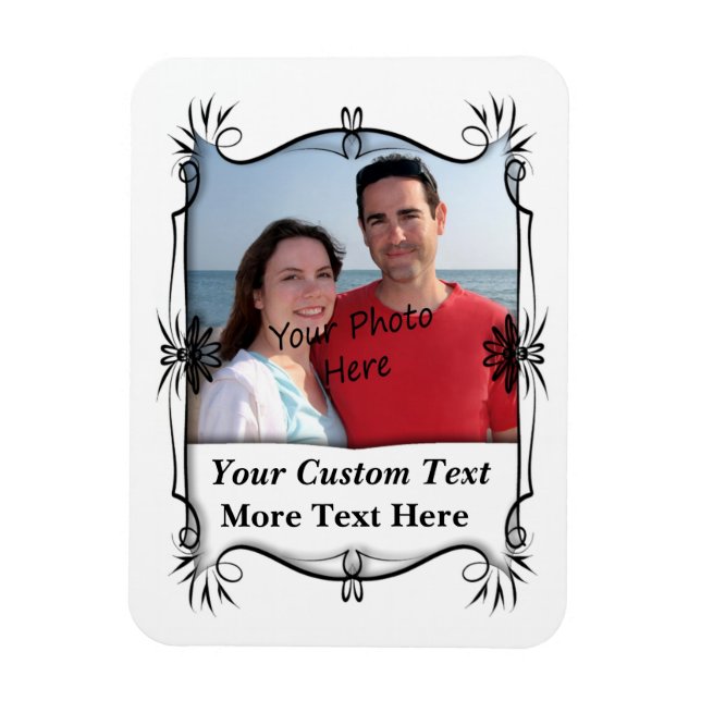 Your Photo On A Flexible Magnet (Vertical)