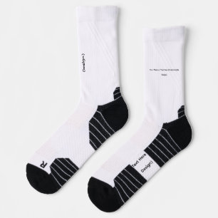 Your Photo or Text Here (Customizable Design) Socks