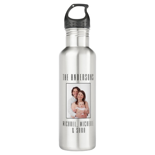 Your Photo Personalized Name 710 Ml Water Bottle (Front)