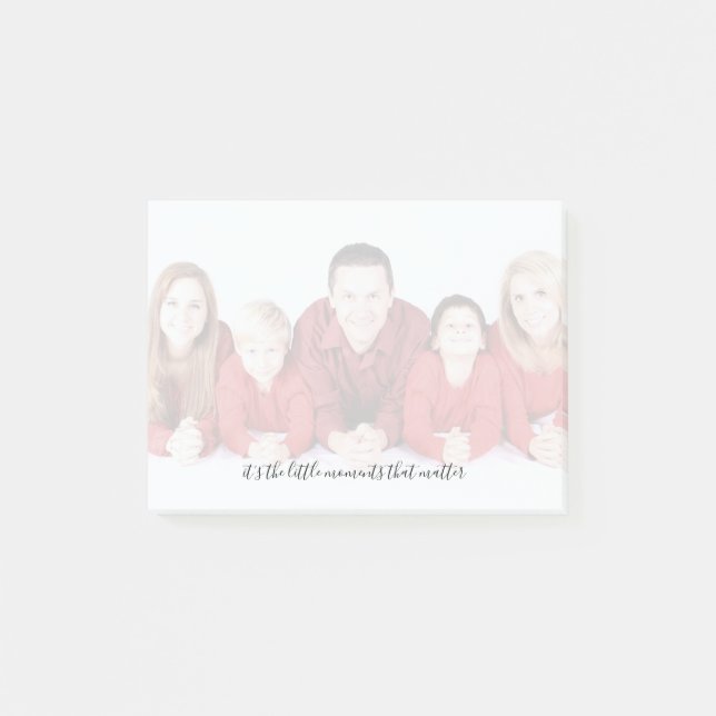 Your Photo Personalized Post-it Notes (Front)