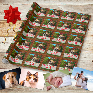 YOUR PHOTO Personalized Wrapping Paper