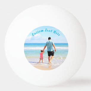 Your Photo Ping Pong Ball with Custom Text