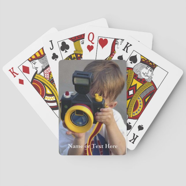 Your Photo Playing Cards personalize (Back)