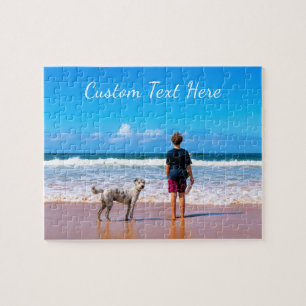 Your Photo Puzzle Gift with Custom Text