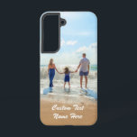 Your Photo Samsung Galaxy Cases with Custom Text<br><div class="desc">Custom Photo and Text iPhone Cases or Samsung Galaxy Cases - Unique Your Own Design - Personalized Family / Friends or Personal Gift - Add Your Text and Photo - Resize and move elements with Customization tool ! Choose font / size / colour ! Good Luck - Be Happy :)...</div>