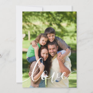Your Photo Script Love Invitation