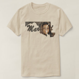 YOUR PHOTO State Of Maryland Shape T-shirt