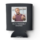 YOUR PHOTO & TEXT custom can cooler