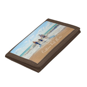 Your Photo Wallet Gift with Custom Text