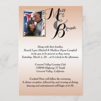 Your Photo Wedding Invitations