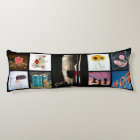 YOUR PHOTOS custom collage template body pillow