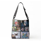 YOUR PHOTOS custom collage template tote bags