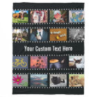 YOUR PHOTOS custom template fleece blanket