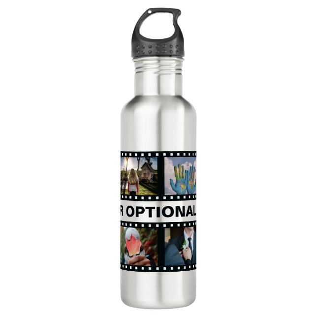 YOUR PHOTOS custom water bottles (Front)