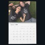 Your Photos on Every Page Calendar<br><div class="desc">Fully Custom and able to be personalized.  This calendar has your photo on every page and is sure to delight any of your family members especially mom or grandma.</div>