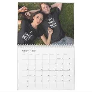 Your Photos on Every Page Calendar