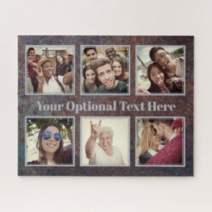 YOUR Photos & Text artsy photo puzzle