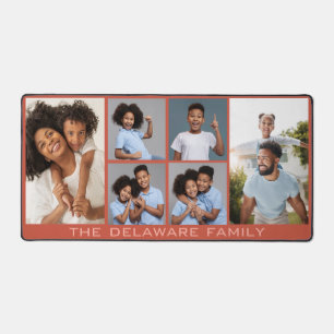 YOUR Photos, Text & Colour Desk Mat