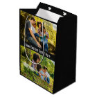 YOUR Photos, Text & Colour medium gift bag