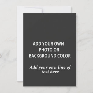 Your picture or background colour. Your text  Card