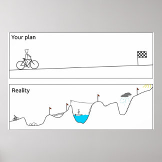 Your plan VS Reality Poster