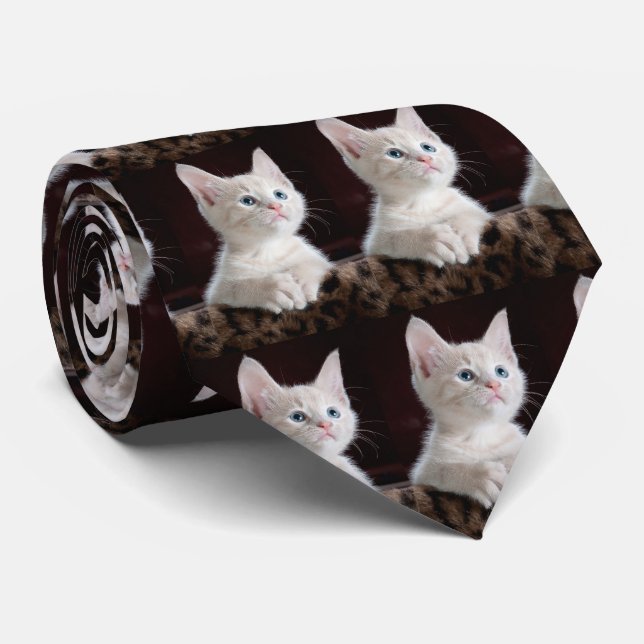 Your Portrait Photo Custom Tie (Rolled)