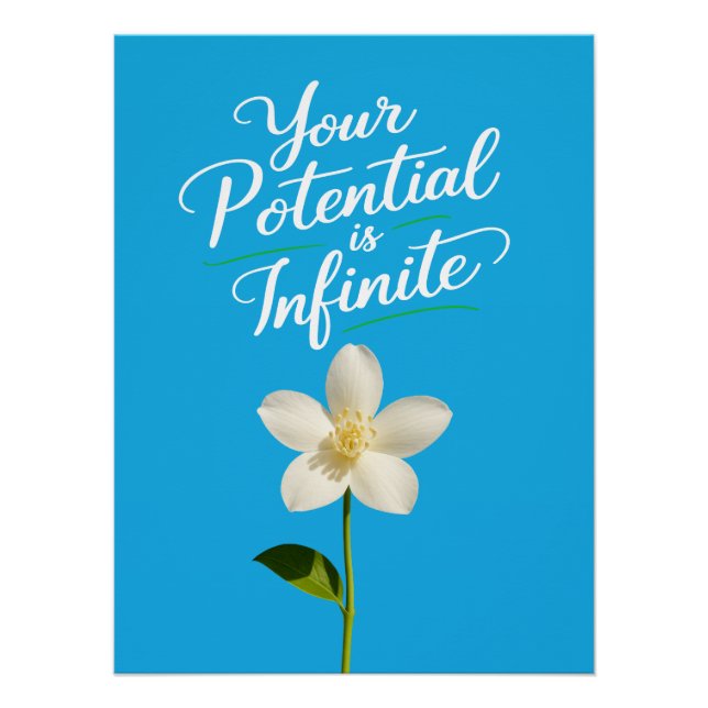 Your Potential is Infinite Poster (Front)