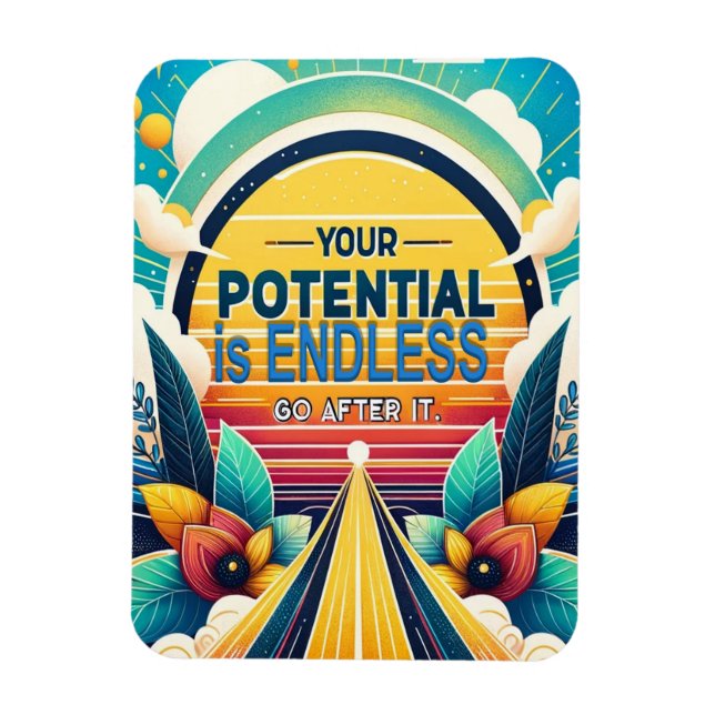 Your Potential is Limitless Magnet (Vertical)