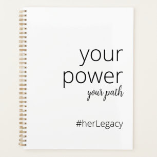 your power, your path Motivation for Women Planner