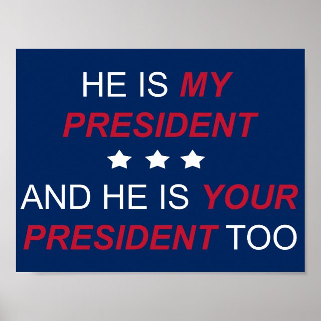 Your President Poster (Front)