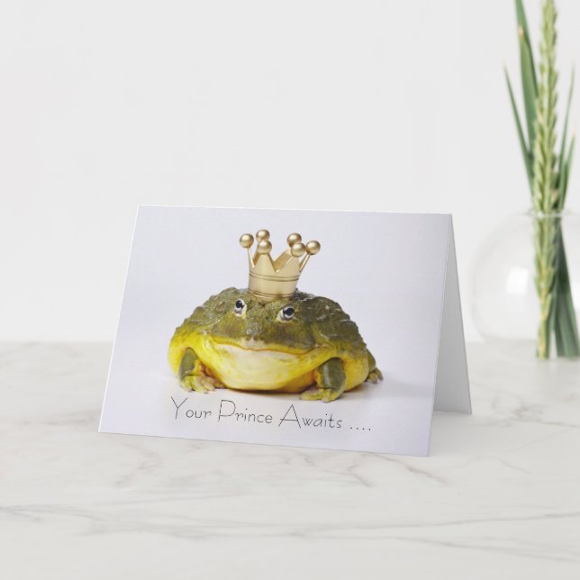 Your Prince Awaits ... Card (Front)