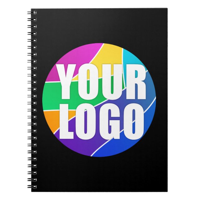 Your Promotional Business Logo Corporate Giveaway Notebook (Front)