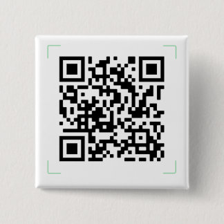 Your QR Code 2 Inch Square Button
