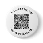 Your QR Code and Custom Text Personalized Button