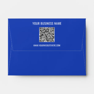 Your QR Code and Custom Text Personalized Envelope