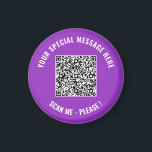 Your QR Code Custom Text and Colour Magnet Templat<br><div class="desc">Choose Colours and Fonts - Design Your Own Personalized Magnets with Your Special QR Code Scan Info and Custom Text Promotional Business or Personal Funny Magnet Gift - Add Your QR Code - Image - Photo or Logo / and Text - Name or other info / message - Resize and...</div>