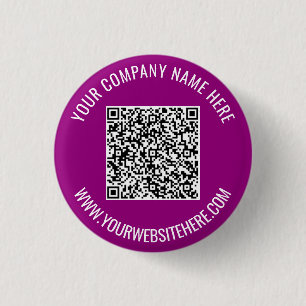 Your QR Code Custom Text Button Choose Colour
