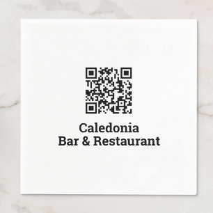 Your QR Code Design Napkin