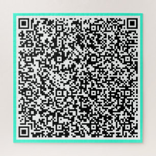 Your QR Code Puzzle Example Special Message