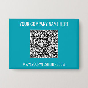 Your QR Code Scan and Custom Text and Colour Butto