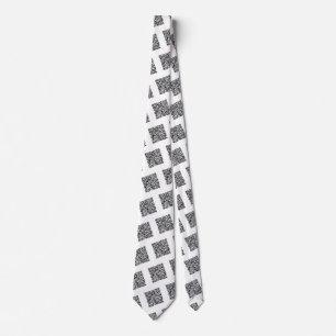 Your QR Code Scan Info Choose Colours Neck Tie