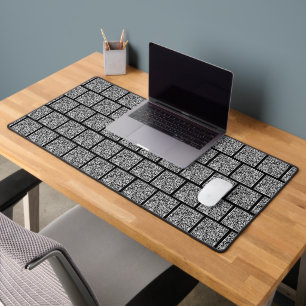 Your QR Code Scan Info Custom Colours Desk Mat