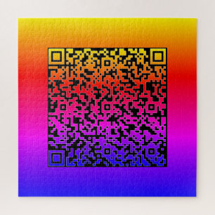 Your QR Code Scan Info Funny Puzzle Gift