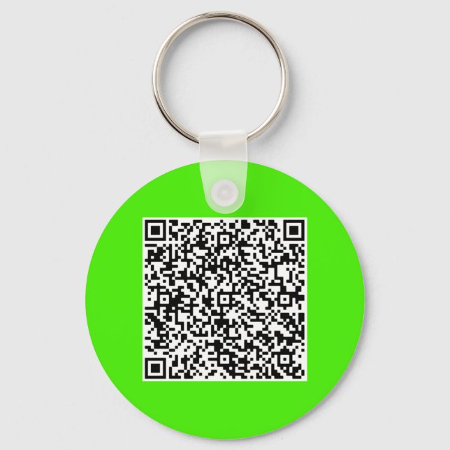 Your QR Code Scan Info Keychain Example (Front)