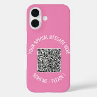 Your QR Code Scan with Custom Text and Colours