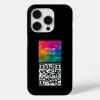 Your QR Code Upload Logo Template Elegant Modern