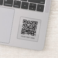 Your QR Code | Upload Your Own with Custom Text