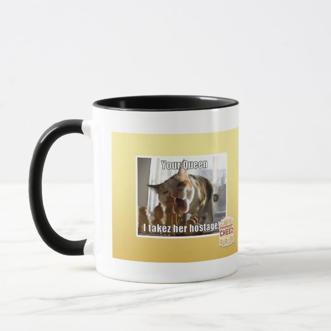 Your Queen, I takez her hostage Mug (Left)