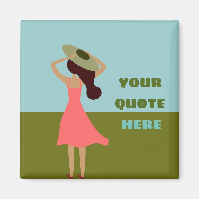 Your quote magnet (Front)