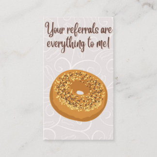 Your Referrals are EVERYTHING! Pop-by Real Estate Business Card